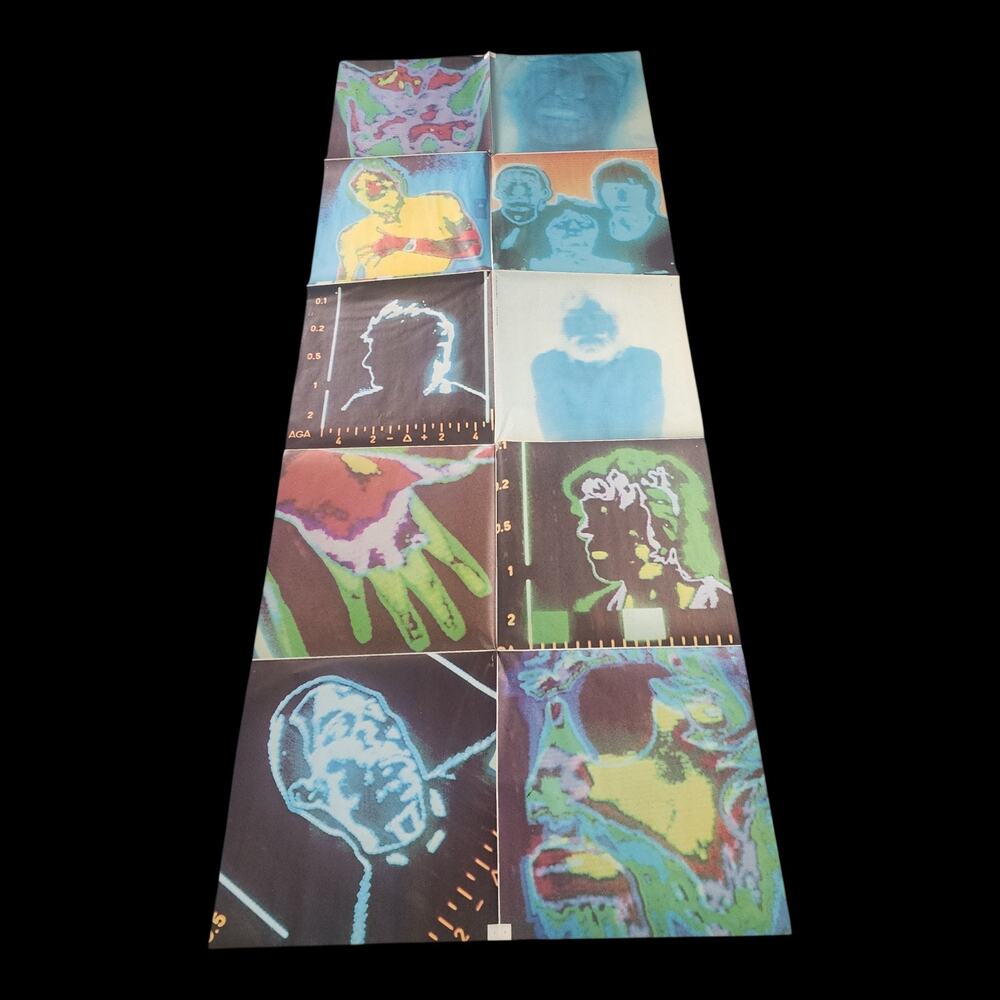 The Rolling Stones Emotional Rescue Original LP POSTER Insert 1980